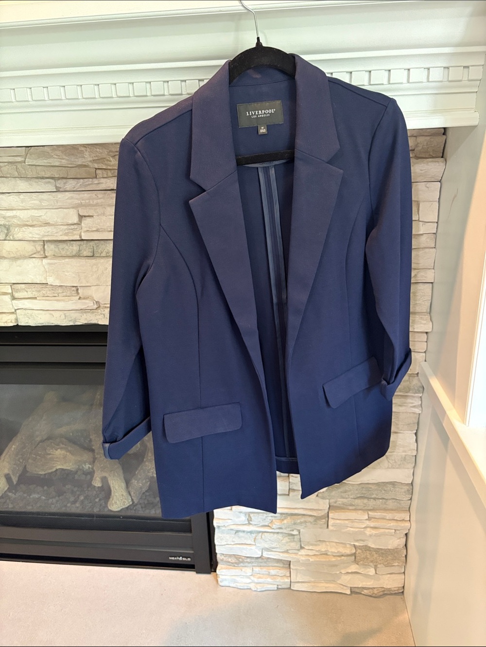 Liverpool Los Angeles Navy Boyfriend Blazer